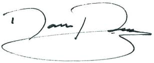 Dave Parry Signature